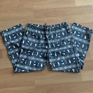 Hanna Andersson penguin pajama pants size medium